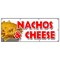 Signmission NACHOS & CHEESE BANNER SIGN snack melted mexican food tacos tex mex B-96 Nachos & Cheese - alternate 1